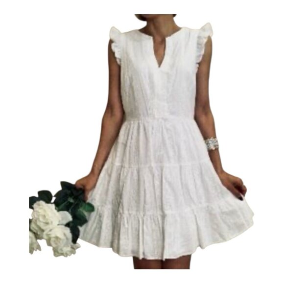 Laundry by Shelli Segal Dresses & Skirts - Laundry By Shelli Segal Flutter Cap Sleeve A-line Cocktail Dress Size 16 HV03D36